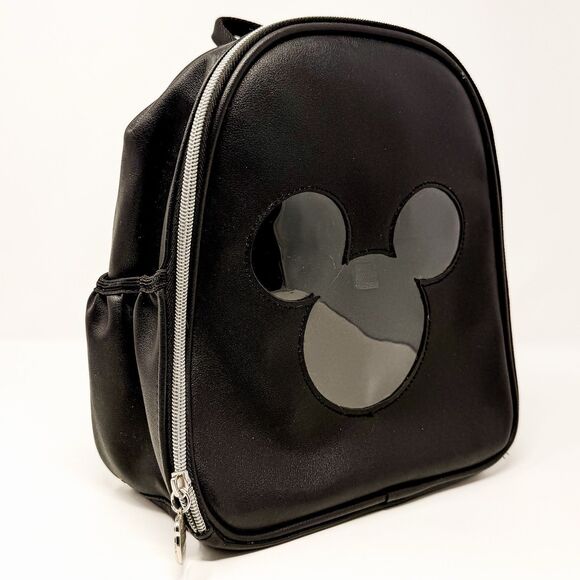 Official Disney Mickey Mouse Pin Trading Display Black Backpack Bag main image 4